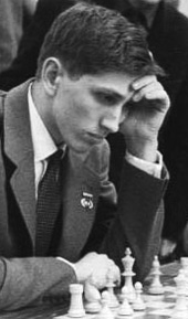 Bobby Fischer 1960 in Leipzig