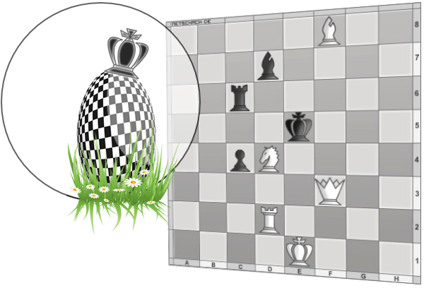 Netschach Oster Schachaufgabe
